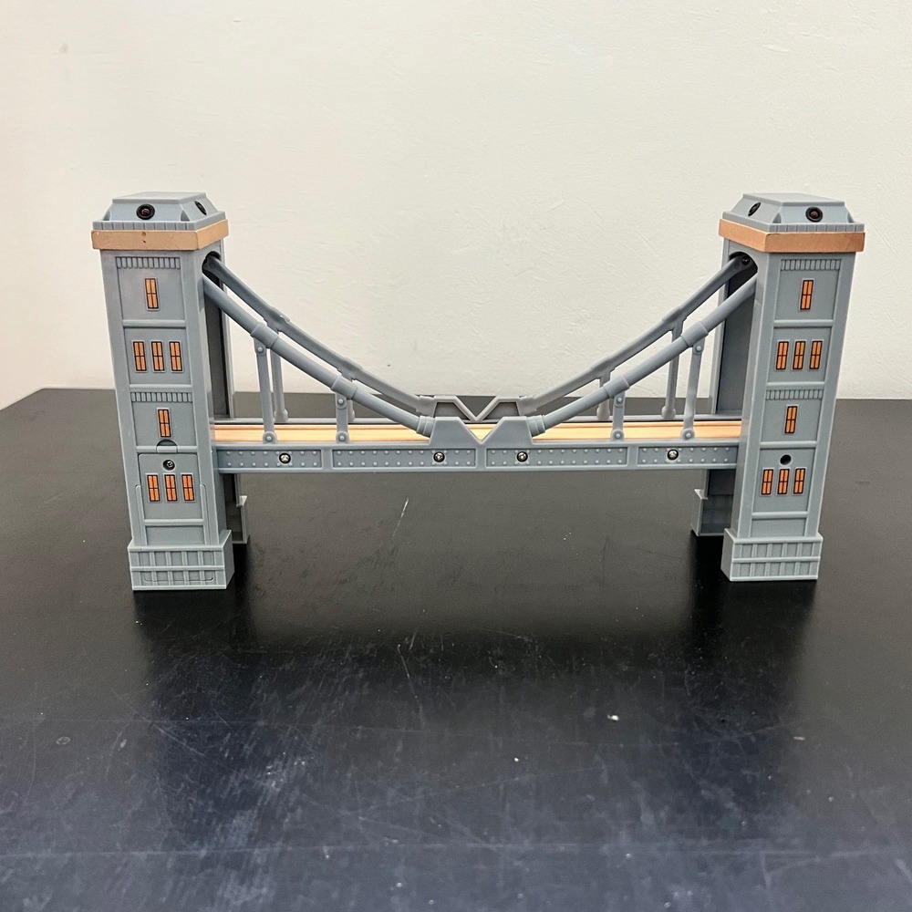 Imaginarium Thomas and Friends Suspension Bridge Grey Wooden Railway Track